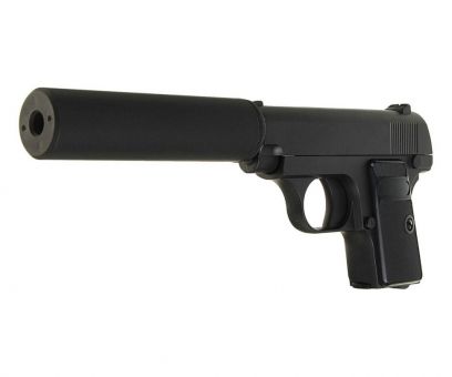 Пистолет металлический Colt 25 (пневматика, 25 см) - G.1A Пистолет металлический Colt 25 (пневматика, 25 см) - G.1A
