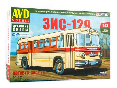 Сборная модель AVD ЗИС-129, 1/43 Сборная модель AVD ЗИС-129, 1/43