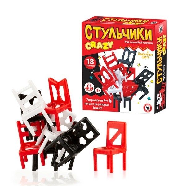 Веселая игра «Стульчики. Crazy» Веселая игра «Стульчики. Crazy»