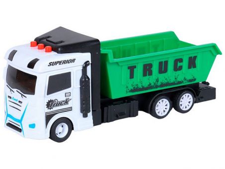 Машина AUTODRIVE Грузовик фрикционный, со светом и звуком, в/к 23,5*7*11 см Машина AUTODRIVE Грузовик фрикционный, со светом и звуком, в/к 23,5*7*11 см