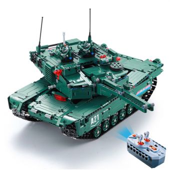 Конструктор Double E Cada Technics, Танк M1A2, 1498 деталей, пульт управления - C61001W Конструктор Double E Cada Technics, Танк M1A2, 1498 деталей, пульт управления - C61001W