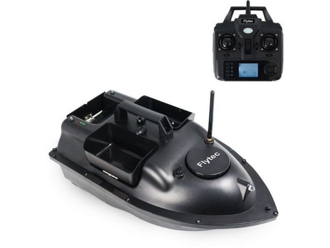 Радиоуправляемый катер для рыбалки Flytec V010 GPS 2.4G RTR