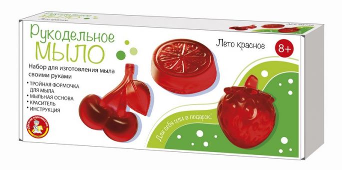 Рукодельное мыло своими руками "Лето красное" Рукодельное мыло своими руками "Лето красное"