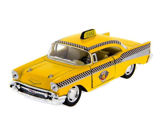 Машина Kinsmart "1957 Chevrolet Bel Air" инерция (1/12шт.) 1:36 б/к