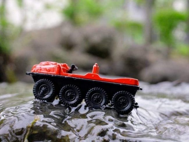 Вездеход Siku 1386 Argo Avenger, 7.2 см, красный