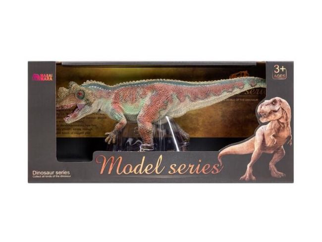 Игрушка динозавр MASAI MARA MM206-002 серии "Мир динозавров" Цератозавр, фигурка длиной 30 см