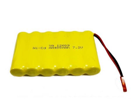 Аккумулятор Ni-Cd 400mAh, 7.2V JST для Huina 1570, 1573, 1574 Аккумулятор Ni-Cd 400mAh, 7.2V JST для Huina 1570, 1573, 1574