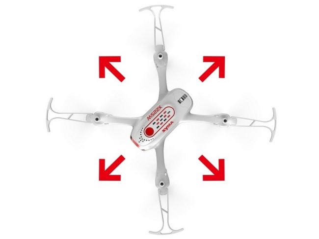 Р/У квадрокоптер Syma X22SW с FPV трансляцией Wi-Fi, 2.4G 6-AXIS  RTF