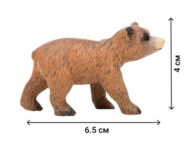 Набор фигурок животных MASAI MARA MM201-002 серии "Мир диких животных": Семья медведей, 4 пр. Набор фигурок животных MASAI MARA MM201-002 серии "Мир диких животных": Семья медведей, 4 пр.