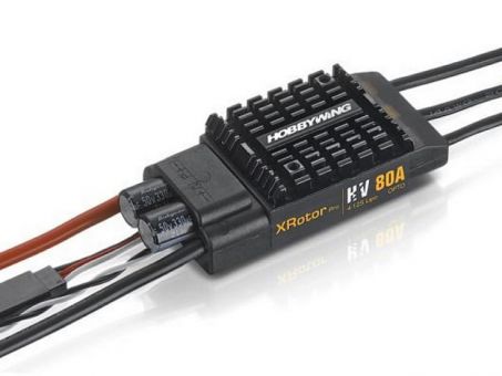 Бесколлекторный регулятор Hobbywing XRPro80A-V4 (80A-100A, Copter) Бесколлекторный регулятор Hobbywing XRPro80A-V4 (80A-100A, Copter)