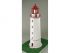 Сборная картонная модель Shipyard маяк Dornbusch Lighthouse (№53), 1/87