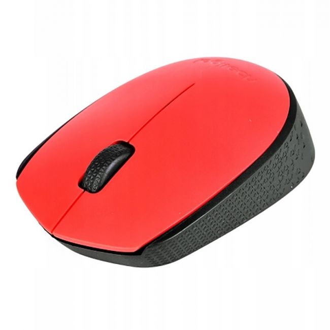 Беспроводная мышь Logitech M170 Red - 910-004648