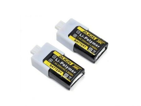 Аккумулятор Align Li-pol 250 mAh, 30c, 2s1p (2шт), Align T-Rex 150 Аккумулятор Align Li-pol 250 mAh, 30c, 2s1p (2шт), Align T-Rex 150