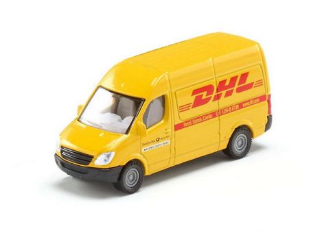 Фургон Siku 1085 DHL 1/87, 7.4 см, желтый Фургон Siku 1085 DHL 1/87, 7.4 см, желтый