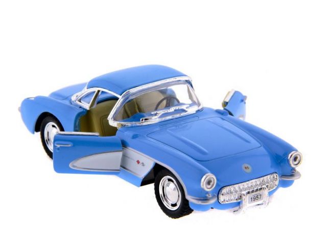 Машина Kinsmart "Chevrolet Corvette 1957" инерция (1/12шт.) 1:34 б/к