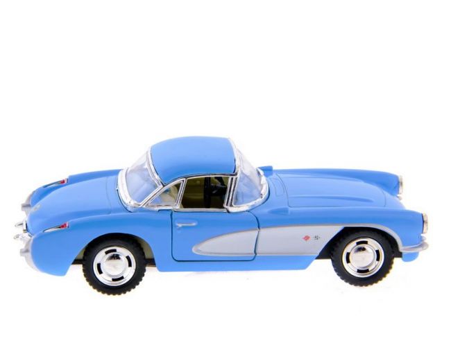 Машина Kinsmart "Chevrolet Corvette 1957" инерция (1/12шт.) 1:34 б/к