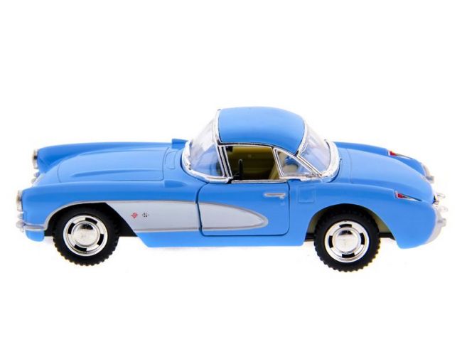 Машина Kinsmart "Chevrolet Corvette 1957" инерция (1/12шт.) 1:34 б/к