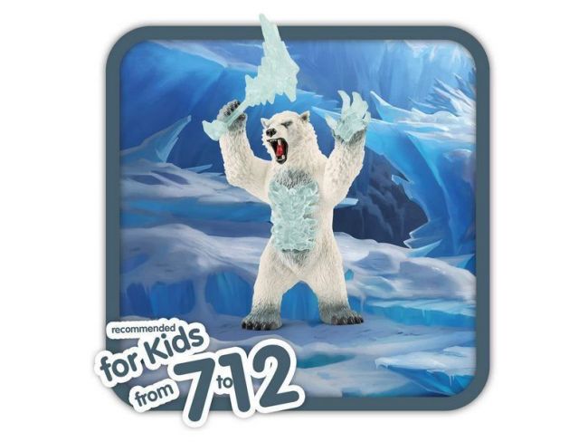 Фигурка Schleich Снежный медведь с оружием