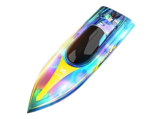 Радиоуправляемый катер Flytec V555 с подсветкой 2.4G RTR Радиоуправляемый катер Flytec V555 с подсветкой 2.4G RTR