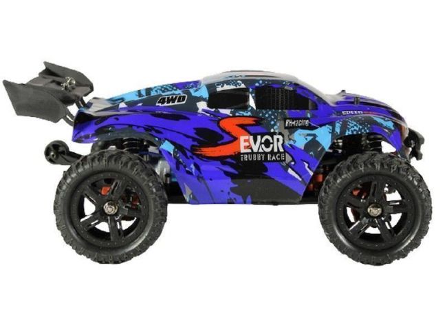 Радиоуправляемая трагги Remo Hobby S EVO-R Brushless UPGRADE V2.0 (синяя) 4WD 2.4G 1/16 RTR Радиоуправляемая трагги Remo Hobby S EVO-R Brushless UPGRADE V2.0 (синяя) 4WD 2.4G 1/16 RTR
