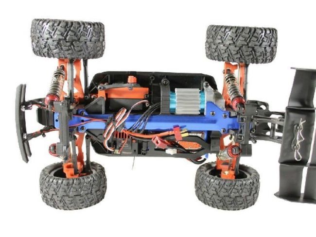 Радиоуправляемая трагги Remo Hobby S EVO-R Brushless UPGRADE V2.0 (синяя) 4WD 2.4G 1/16 RTR Радиоуправляемая трагги Remo Hobby S EVO-R Brushless UPGRADE V2.0 (синяя) 4WD 2.4G 1/16 RTR