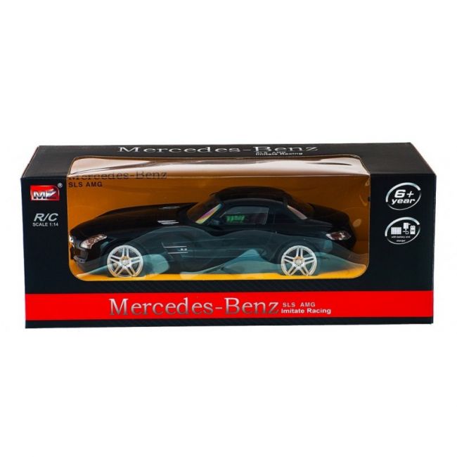 Радиоуправляемая машина MZ Mercedes-Benz SLS Black 1:14 - MZ-2024-B Радиоуправляемая машина MZ Mercedes-Benz SLS Black 1:14 - MZ-2024-B