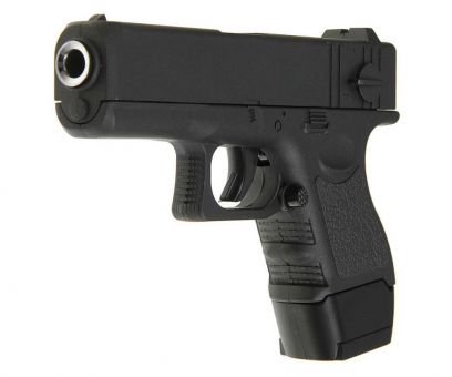 Пистолет металлический Glock 17 mini (пневматика, 14 см) - G.16 Пистолет металлический Glock 17 mini (пневматика, 14 см) - G.16