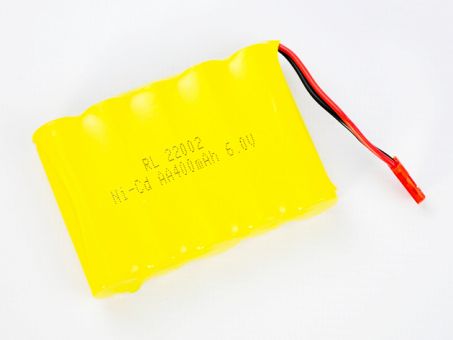 Аккумулятор Ni-Cd 400mAh, 6V, JST для Huina 1520, 1530, 1540, 1586 Аккумулятор Ni-Cd 400mAh, 6V, JST для Huina 1520, 1530, 1540, 1586