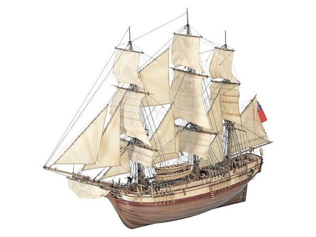 Сборная деревянная модель корабля Artesania Latina BOUNTY, 1/48