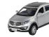 Машина "АВТОПАНОРАМА" KIA SPORTAGE R, серебряный, 1/39, инерция, в/к 17,5*12,5*6,5 см