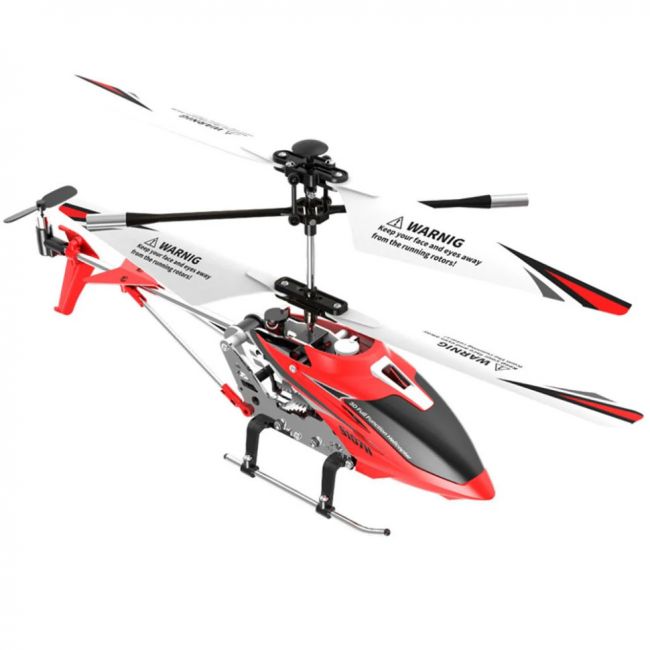 Радиоуправляемый вертолет Syma S107H RED 2.4G с функцией зависания - S107H Радиоуправляемый вертолет Syma S107H RED 2.4G с функцией зависания - S107H