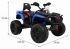 Детский квадроцикл Maverick ATV 12V 4WD - BBH-3588-4-BLUE