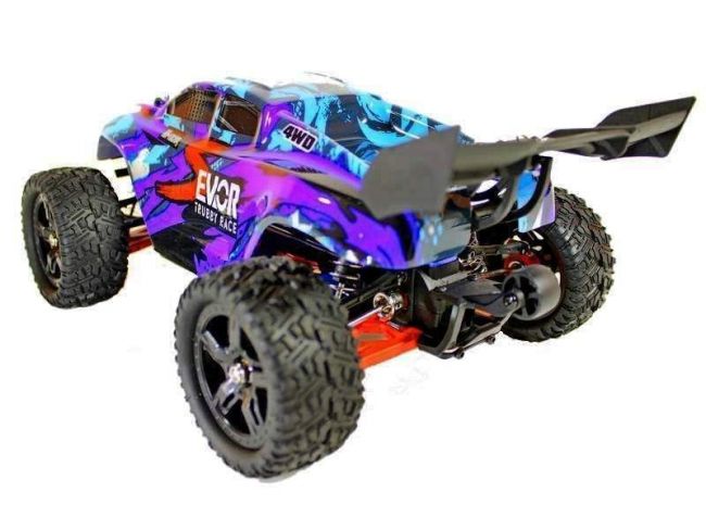 Радиоуправляемая трагги Remo Hobby S EVO-R Brushless UPGRADE (синяя) 4WD 2.4G 1/16 RTR Радиоуправляемая трагги Remo Hobby S EVO-R Brushless UPGRADE (синяя) 4WD 2.4G 1/16 RTR