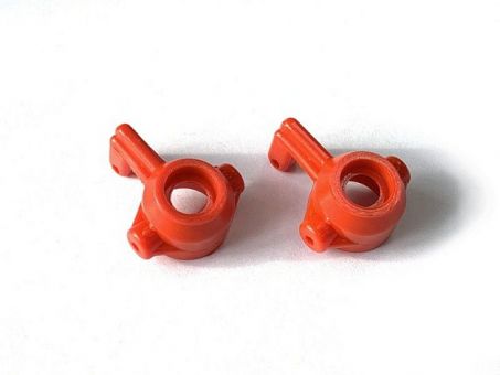Капролоновые поворотные кулаки для Remo Hobby 1/16, красные, тюнинг (2 шт) Капролоновые поворотные кулаки для Remo Hobby 1/16, красные, тюнинг (2 шт)