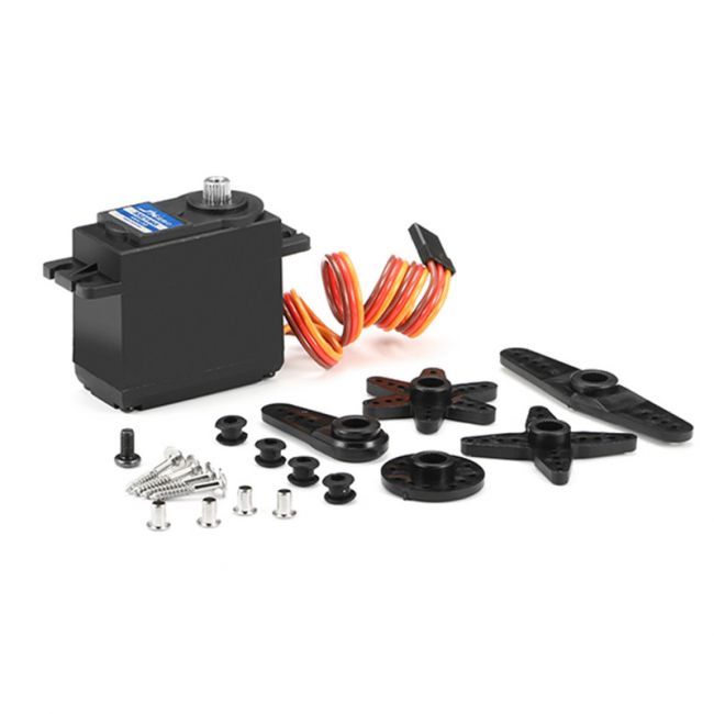 Сервомашинка аналоговая JX Servo PS-5521MG (55.6г/20.32/0.16/6V) стандартная Сервомашинка аналоговая JX Servo PS-5521MG (55.6г/20.32/0.16/6V) стандартная
