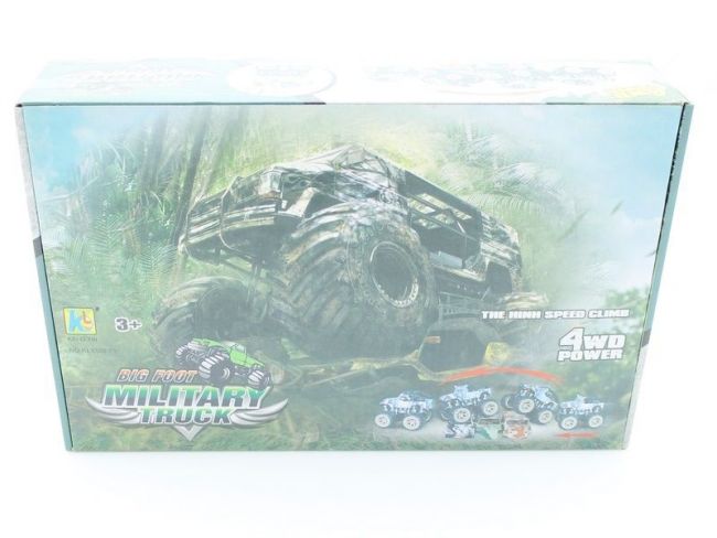 Машина инерционная KLX500-21 Bigfoot Military 4WD (в асс., 8 шт./кор.)