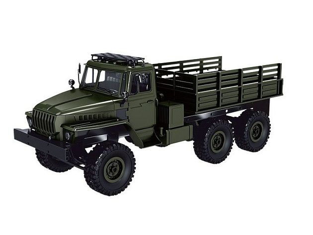 Радиоуправляемая машина MN MODEL советский военный грузовик 6WD 2.4G 1/16 RTR