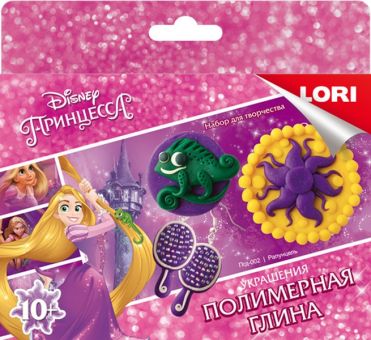 Полимерная глина Disney.Украшения "Рапунцель" Полимерная глина Disney.Украшения "Рапунцель"