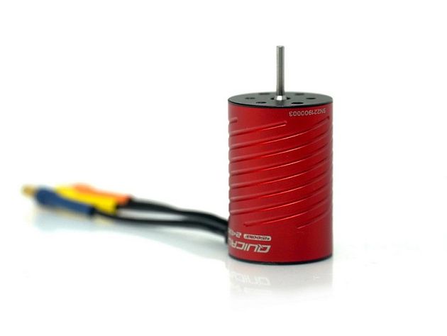 Бесколлекторный мотор Hobbywing QUICRUN-2435SL-4500KV-RED-G3-SE (4500KV, 2,3/10мм, 1/18, 1/16)