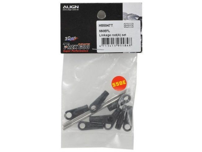 Комплект тяг A основного ротора 550EFL, T-Rex 550 3G